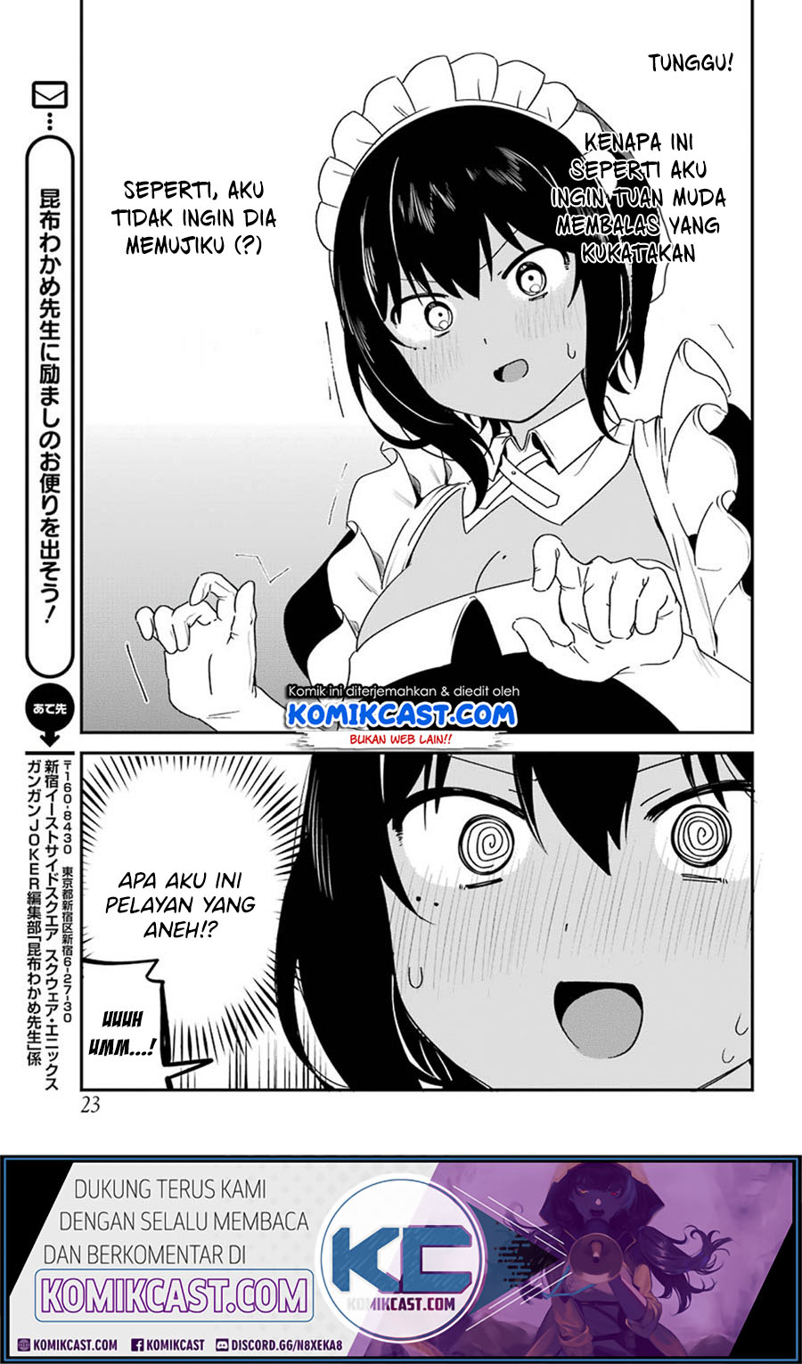 My Recently Hired Maid Is Suspicious Chapter 14 Bahasa Indonesia