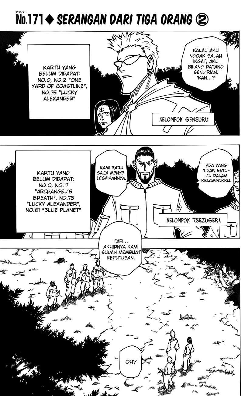 Hunter x Hunter Chapter 171 Bahasa Indonesia