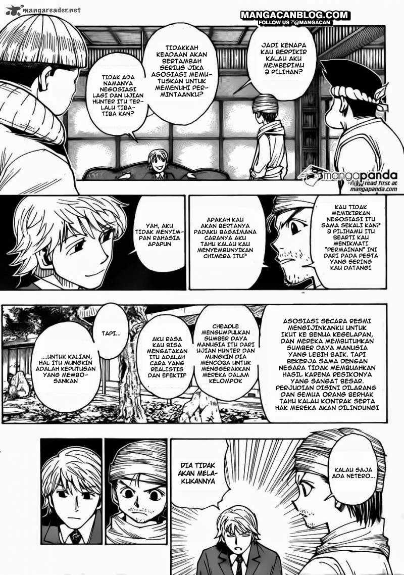 Hunter x Hunter Chapter 343 Bahasa Indonesia