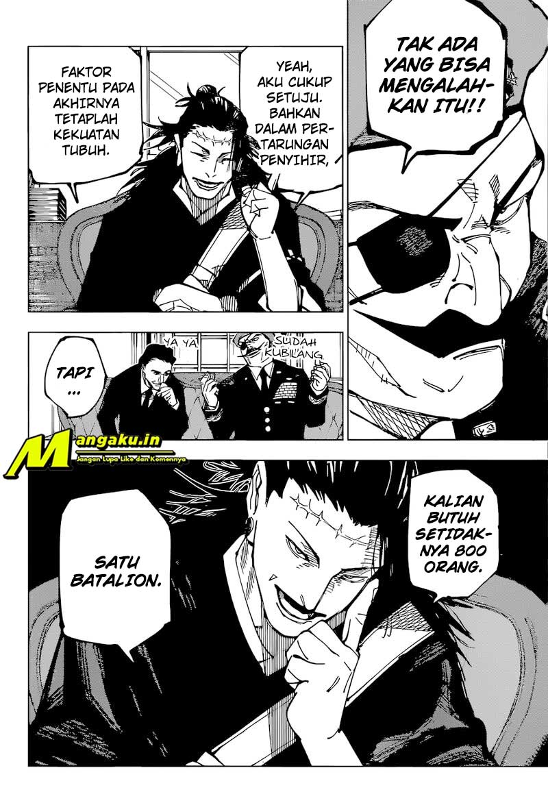 Jujutsu Kaisen Chapter 201 Bahasa Indonesia