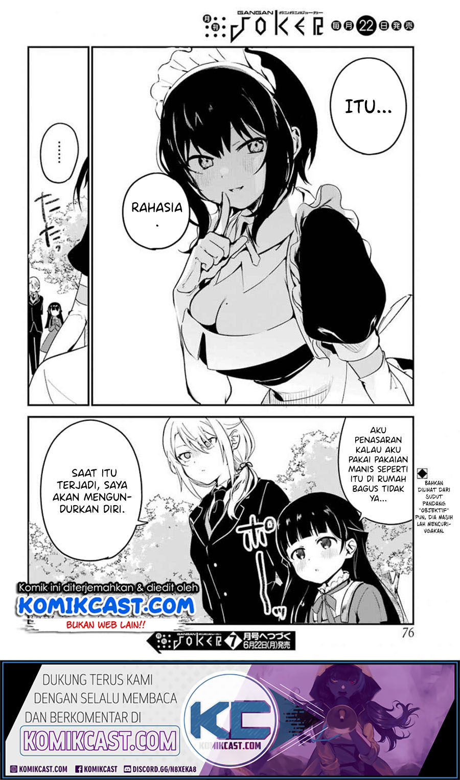 My Recently Hired Maid Is Suspicious Chapter 06 Bahasa Indonesia