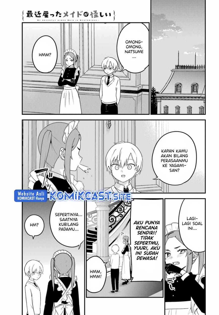 My Recently Hired Maid Is Suspicious Chapter 34 Bahasa Indonesia