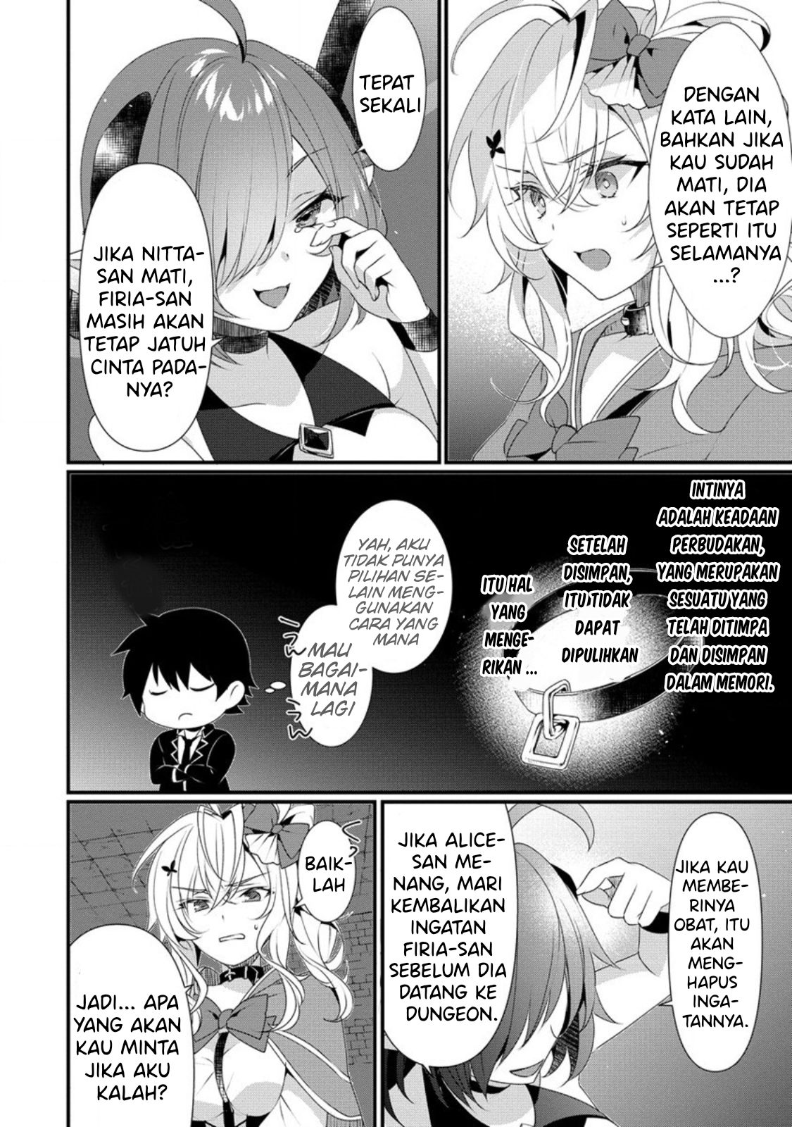 Gedou Ten’isha no Harem Dungeon Seisakuki Chapter 07 Bahasa Indonesia