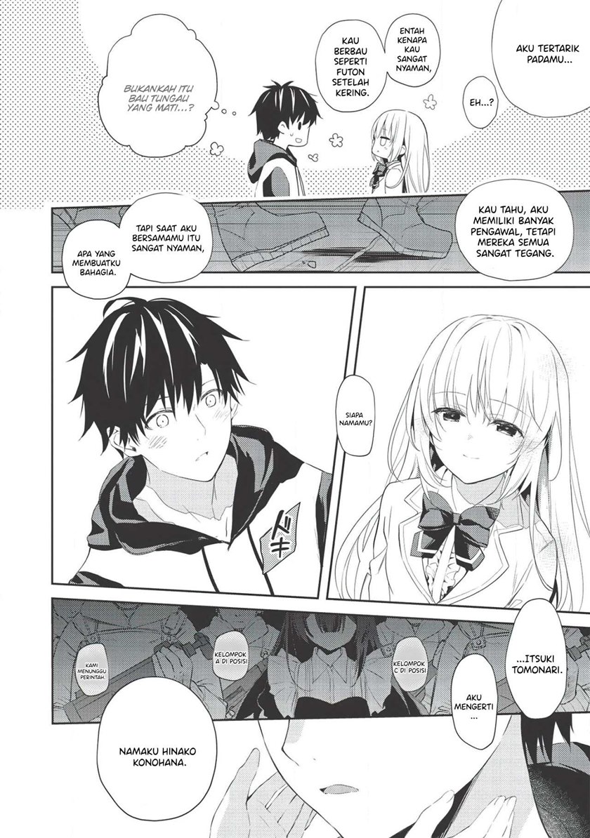 Saijo no Osewa Takane no Hana-darakena Meimon-kou de, Gakuin Ichi no Ojou-sama (Seikatsu Nouryoku Kaimu) wo Kagenagara Osewa suru Koto ni Narimashita Chapter 01 Bahasa Indonesia