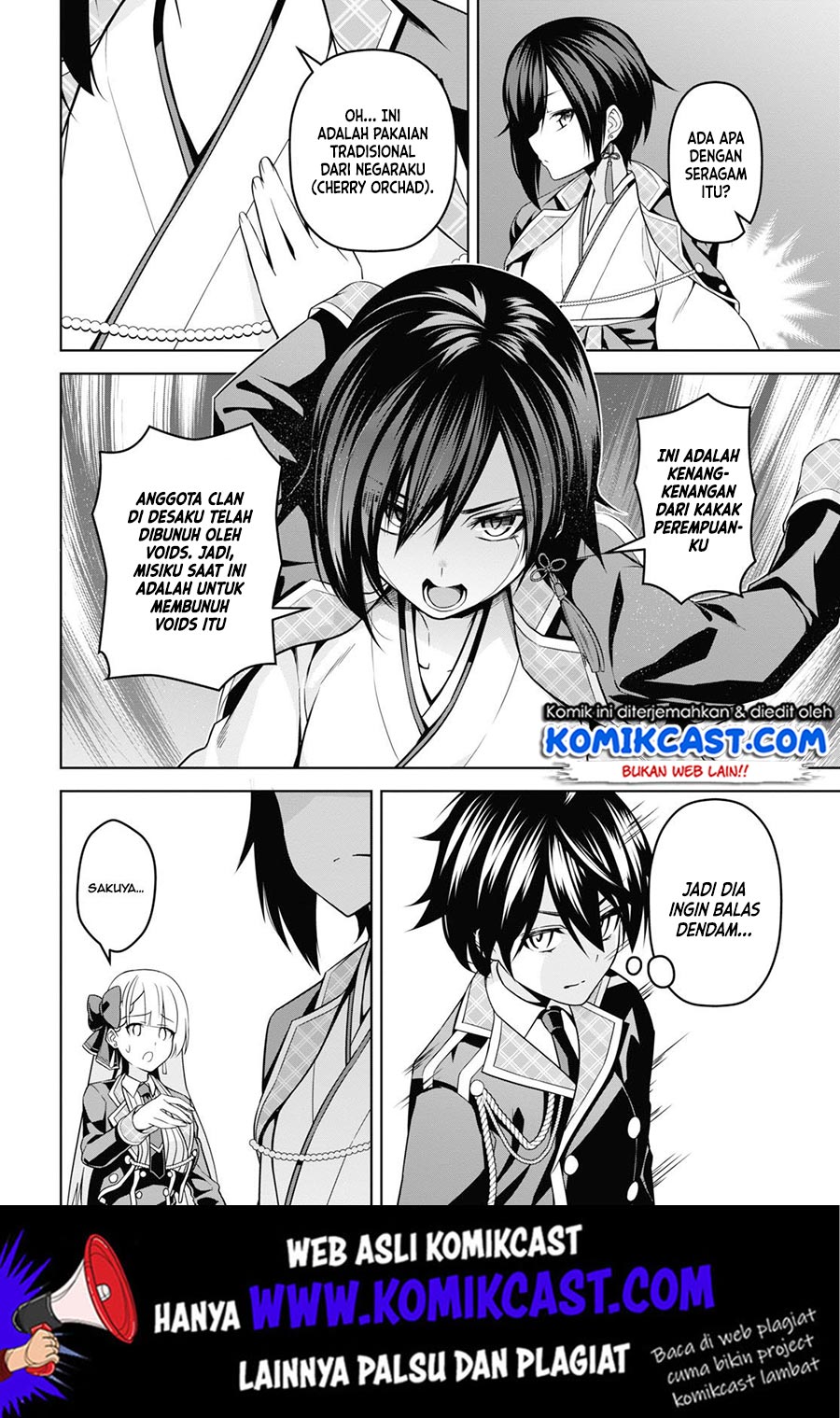 Demon’s Sword Master of Excalibur School Chapter 4 Bahasa Indonesia