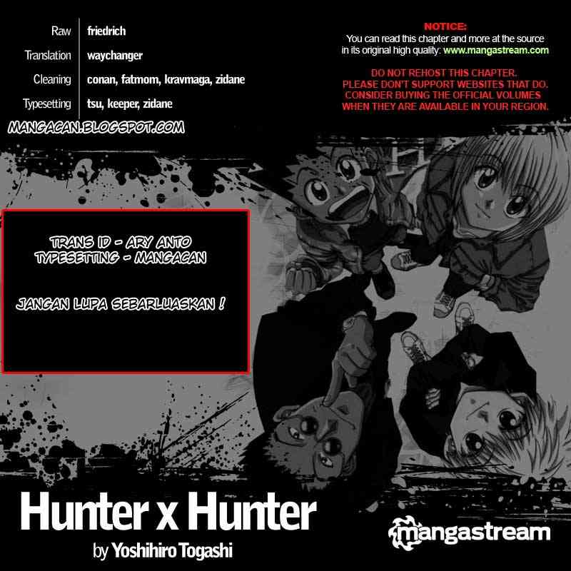 Hunter x Hunter Chapter 313 Bahasa Indonesia