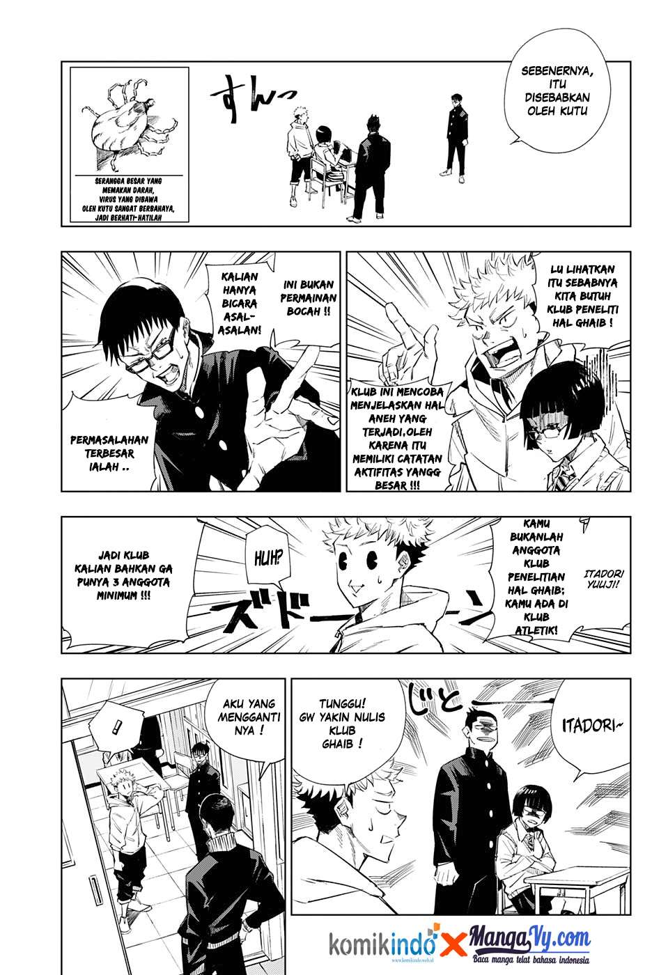 Jujutsu Kaisen Chapter 1 Bahasa Indonesia