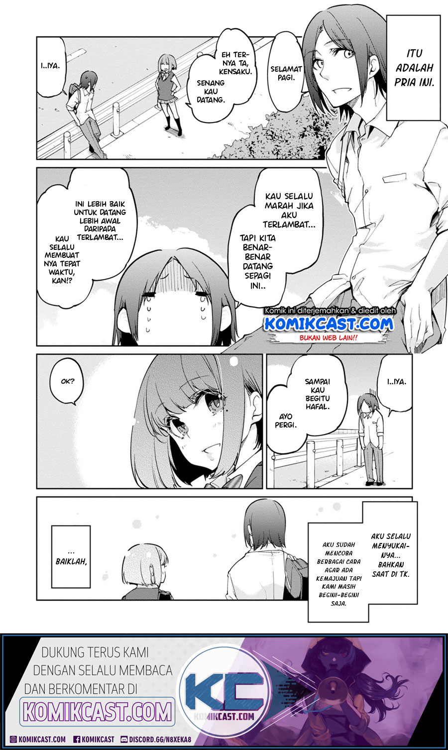 Oroka na Tenshi wa Akuma to Odoru Chapter 38 Bahasa Indonesia