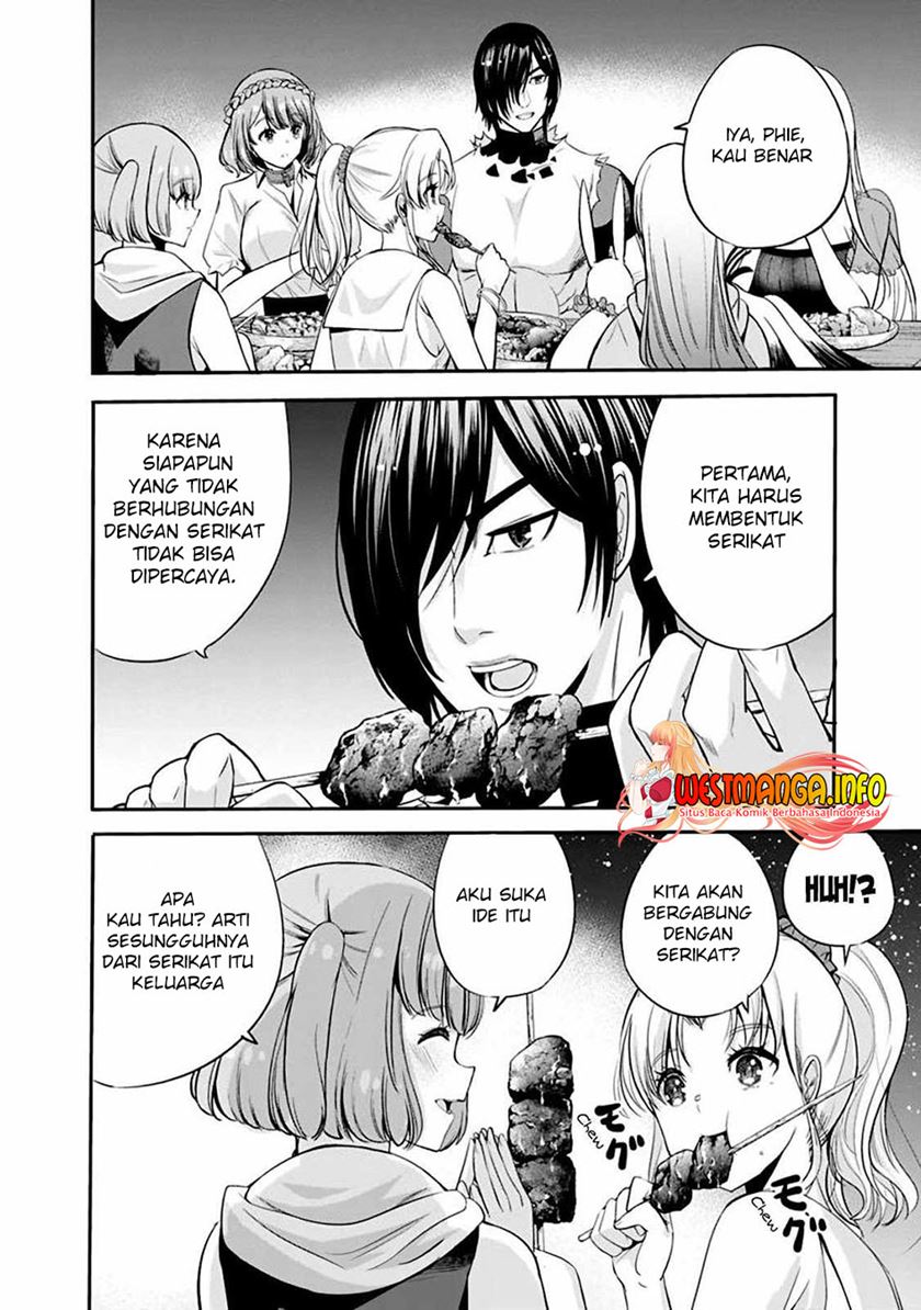 Uragirareta S Rank Boukensha no Ore wa, Aisuru Dorei no Kanojora to Tomoni Dorei dake no Harem Guild o Tsukuru Chapter 28 Bahasa Indonesia