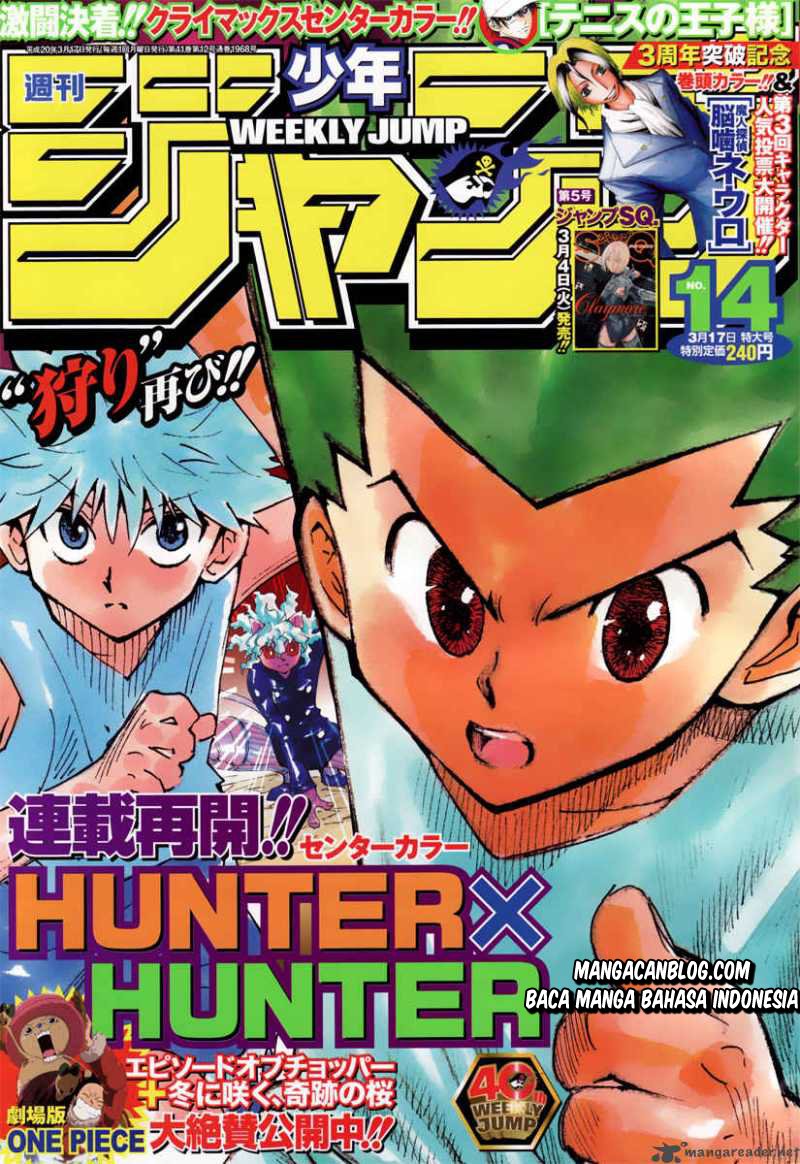 Hunter x Hunter Chapter 271 Bahasa Indonesia