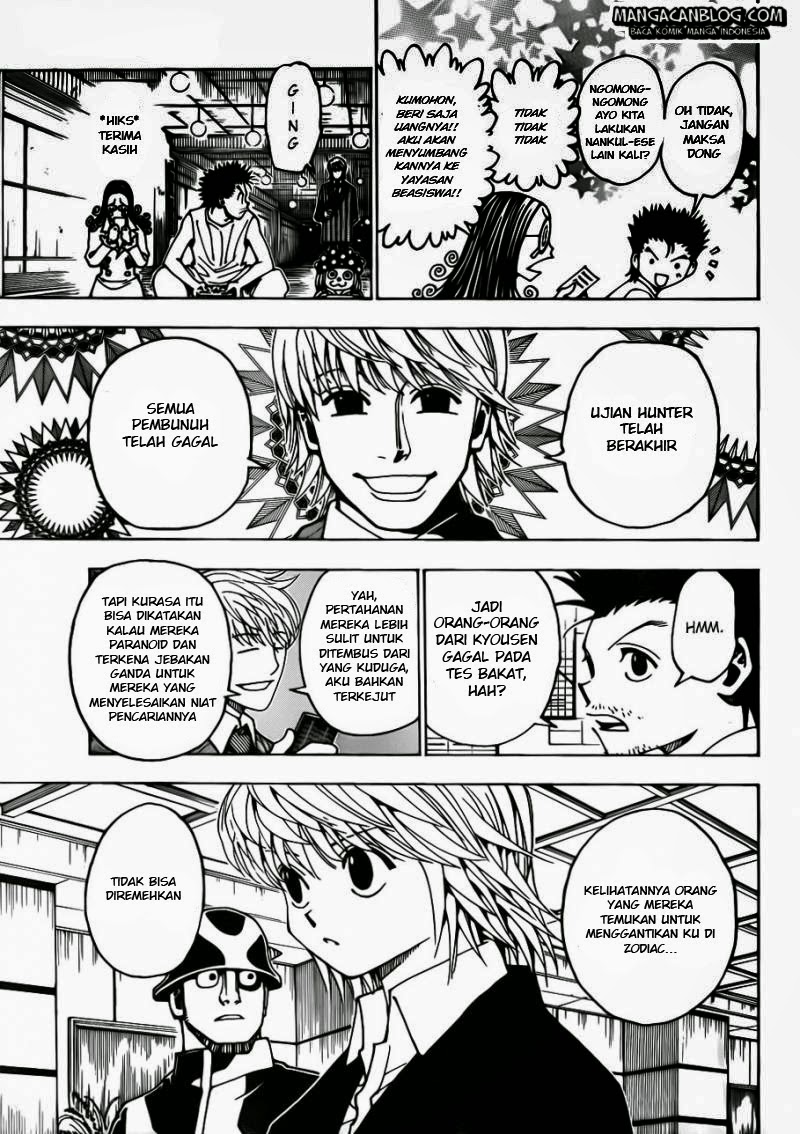 Hunter x Hunter Chapter 346 Bahasa Indonesia