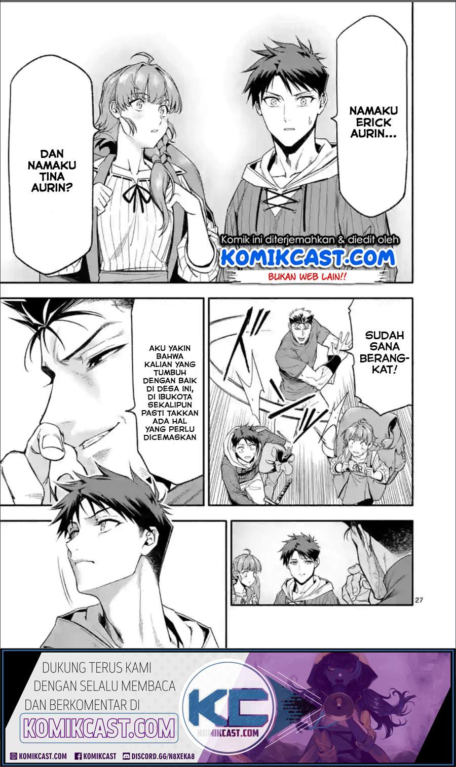 Shi ni Modori, Subete wo Sukuu Tame ni Saikyou he to Itaru Chapter 27.2 Bahasa Indonesia