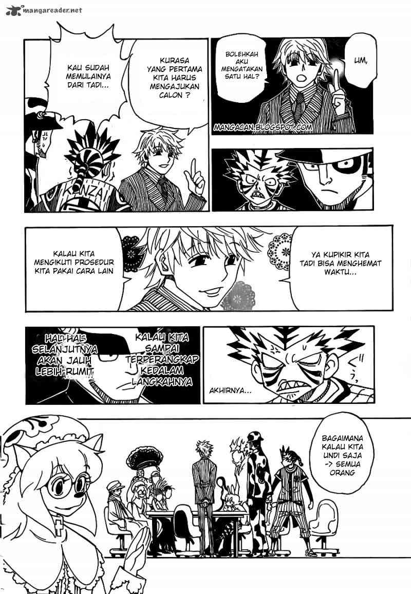 Hunter x Hunter Chapter 319 Bahasa Indonesia