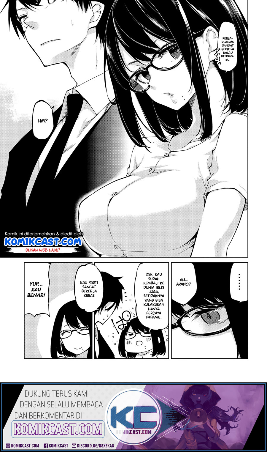 Oroka na Tenshi wa Akuma to Odoru Chapter 46 Bahasa Indonesia