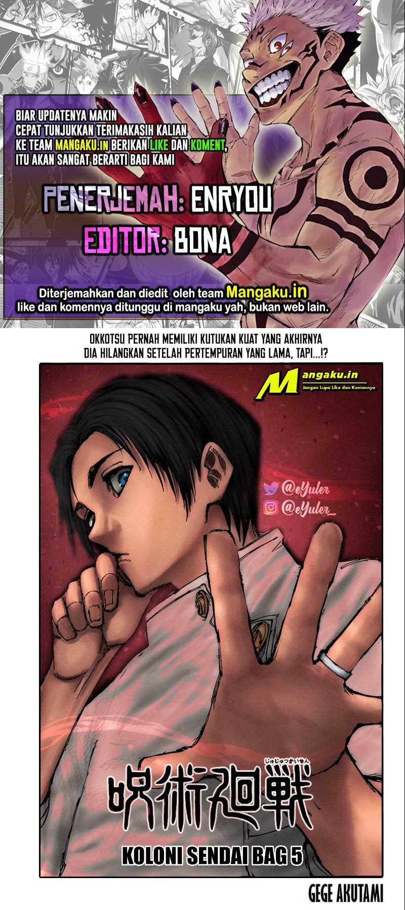 Jujutsu Kaisen Chapter 178 Bahasa Indonesia