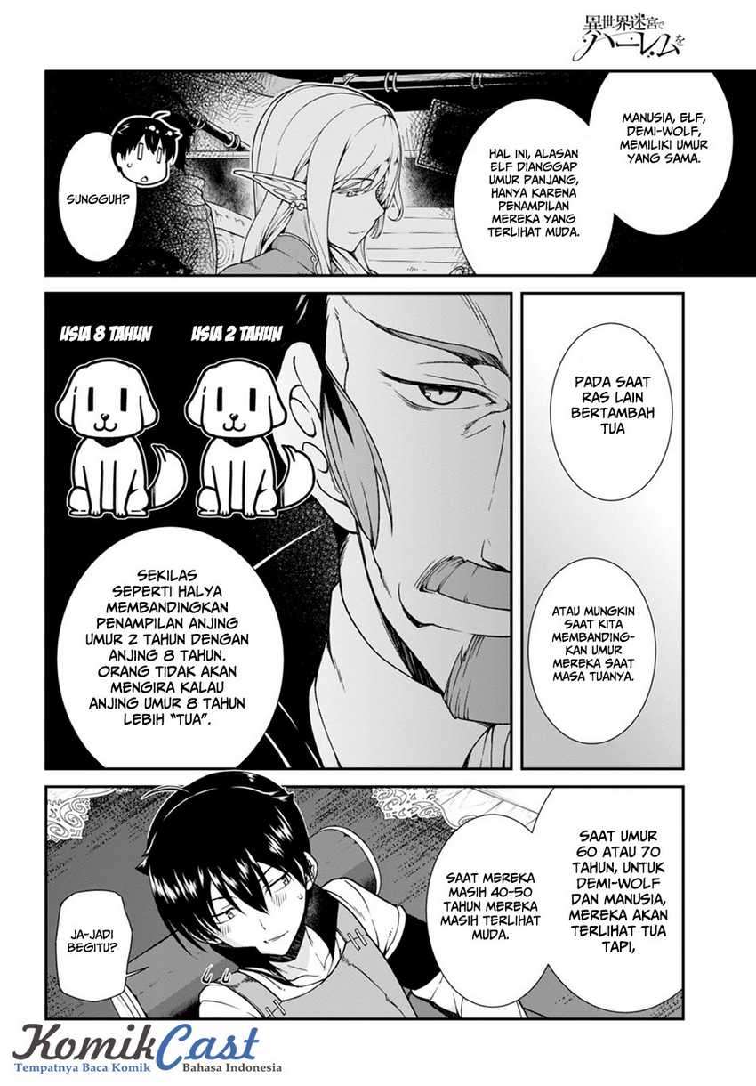 Isekai Meikyuu de Harem o Chapter 4 Bahasa Indonesia