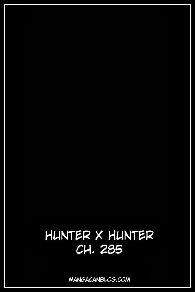 Hunter x Hunter Chapter 285 Bahasa Indonesia