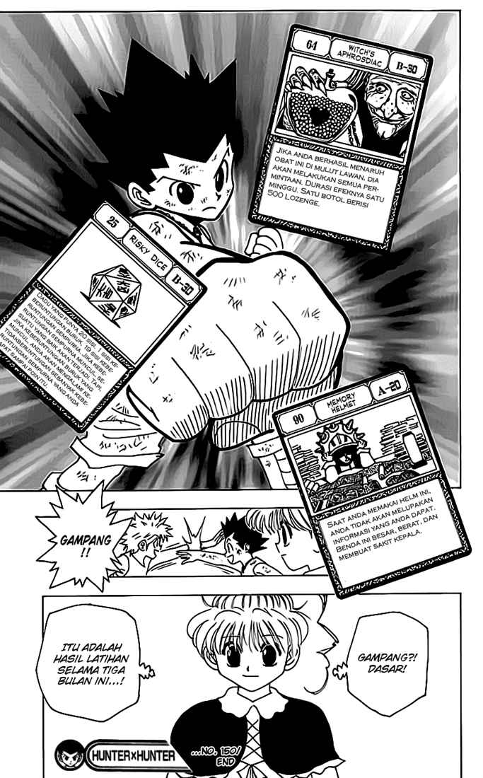 Hunter x Hunter Chapter 150 Bahasa Indonesia