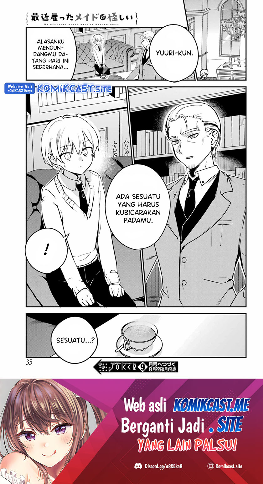 My Recently Hired Maid Is Suspicious Chapter 32 Bahasa Indonesia