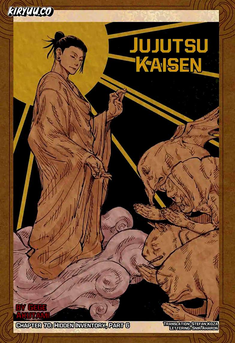 Jujutsu Kaisen Chapter 70 Bahasa Indonesia