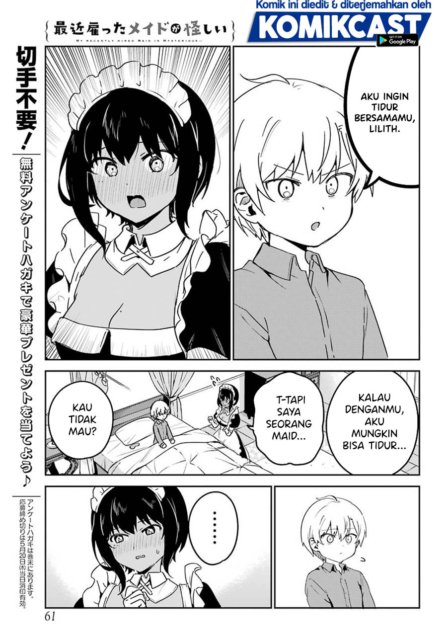 My Recently Hired Maid Is Suspicious Chapter 17 Bahasa Indonesia