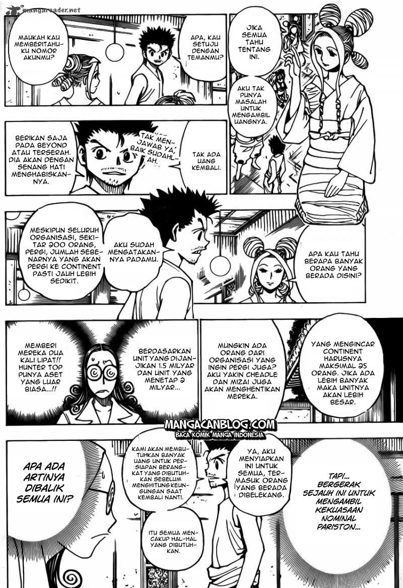 Hunter x Hunter Chapter 345 Bahasa Indonesia