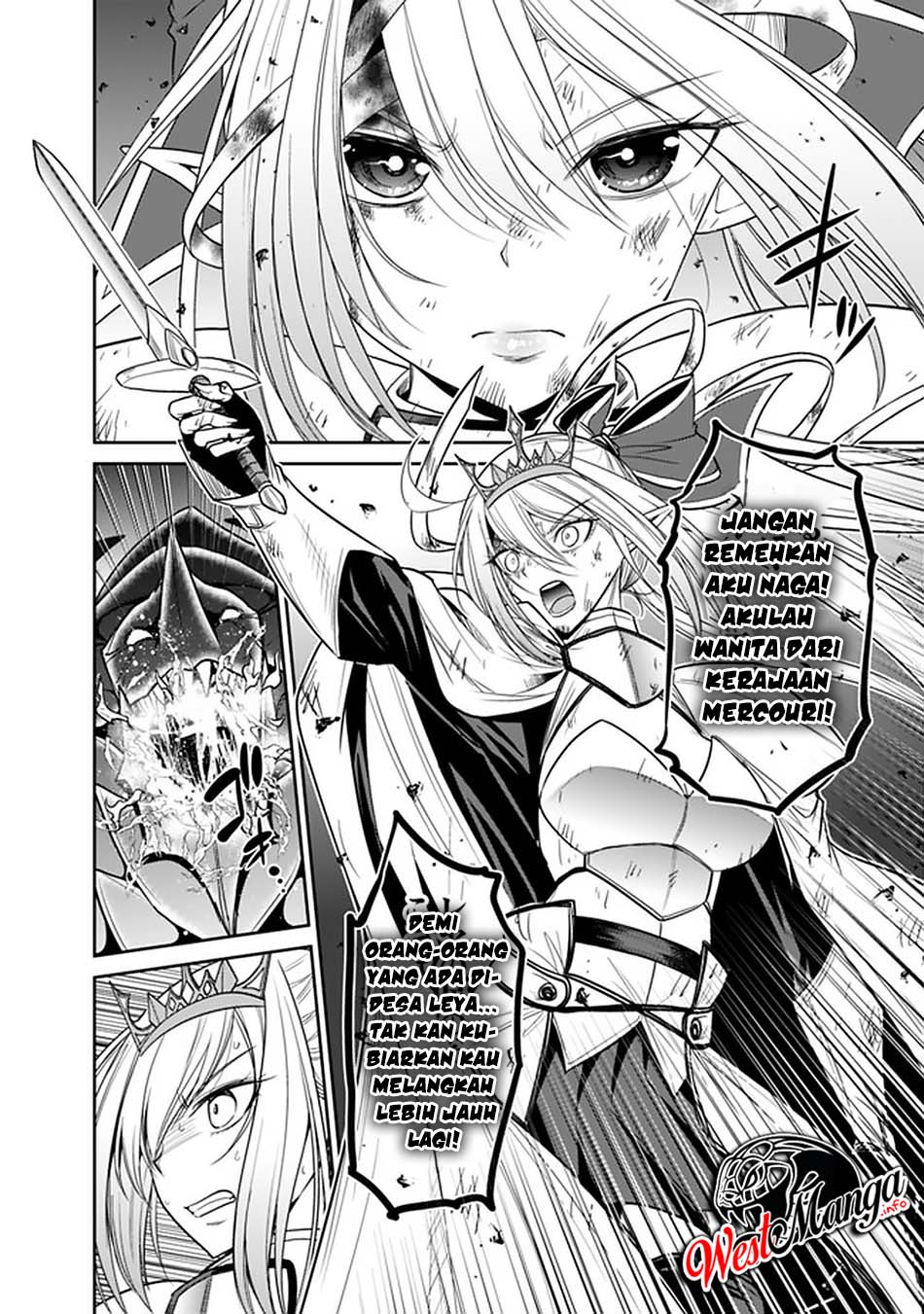 Kujibiki Tokushou Musou Harem-ken Chapter 21.2 Bahasa Indonesia