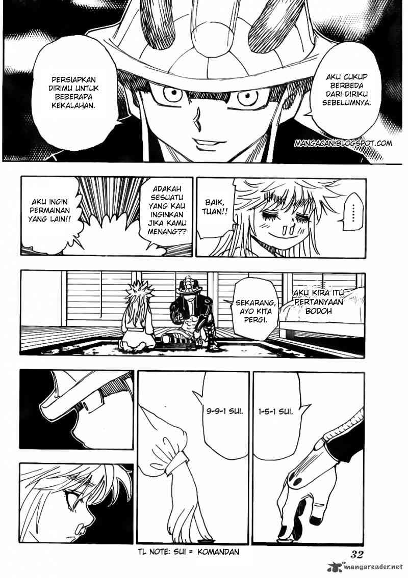 Hunter x Hunter Chapter 317 Bahasa Indonesia