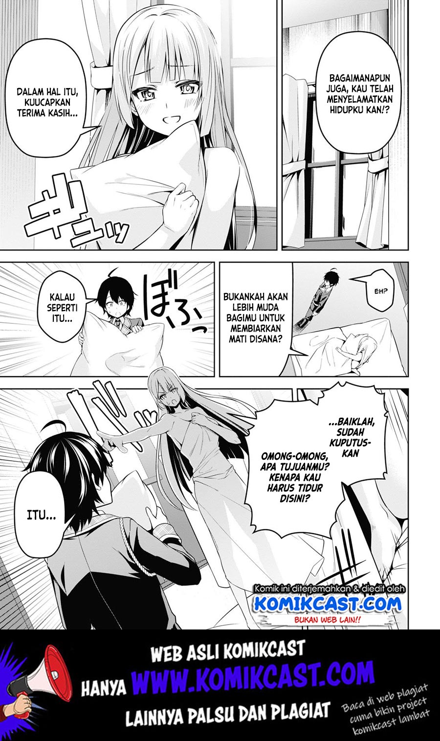 Demon’s Sword Master of Excalibur School Chapter 4 Bahasa Indonesia