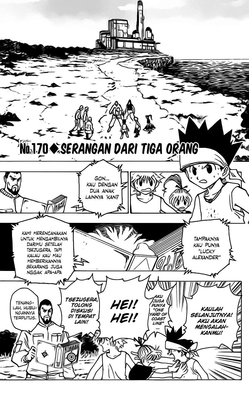 Hunter x Hunter Chapter 170 Bahasa Indonesia