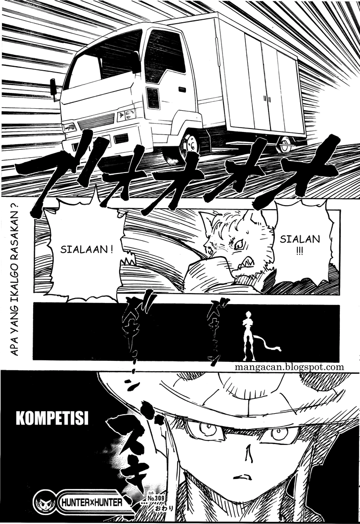 Hunter x Hunter Chapter 309 Bahasa Indonesia