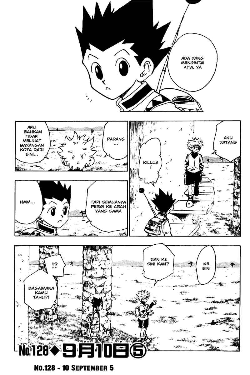 Hunter x Hunter Chapter 128 Bahasa Indonesia