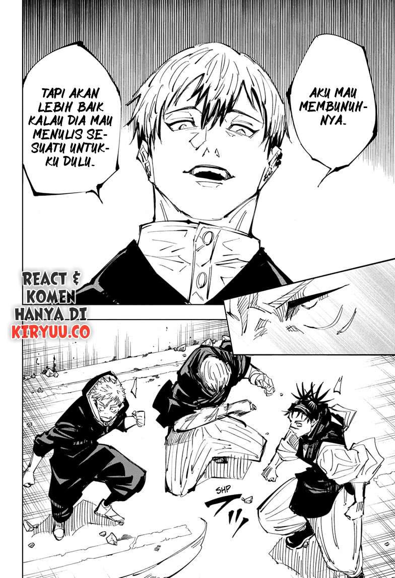 Jujutsu Kaisen Chapter 139 Bahasa Indonesia