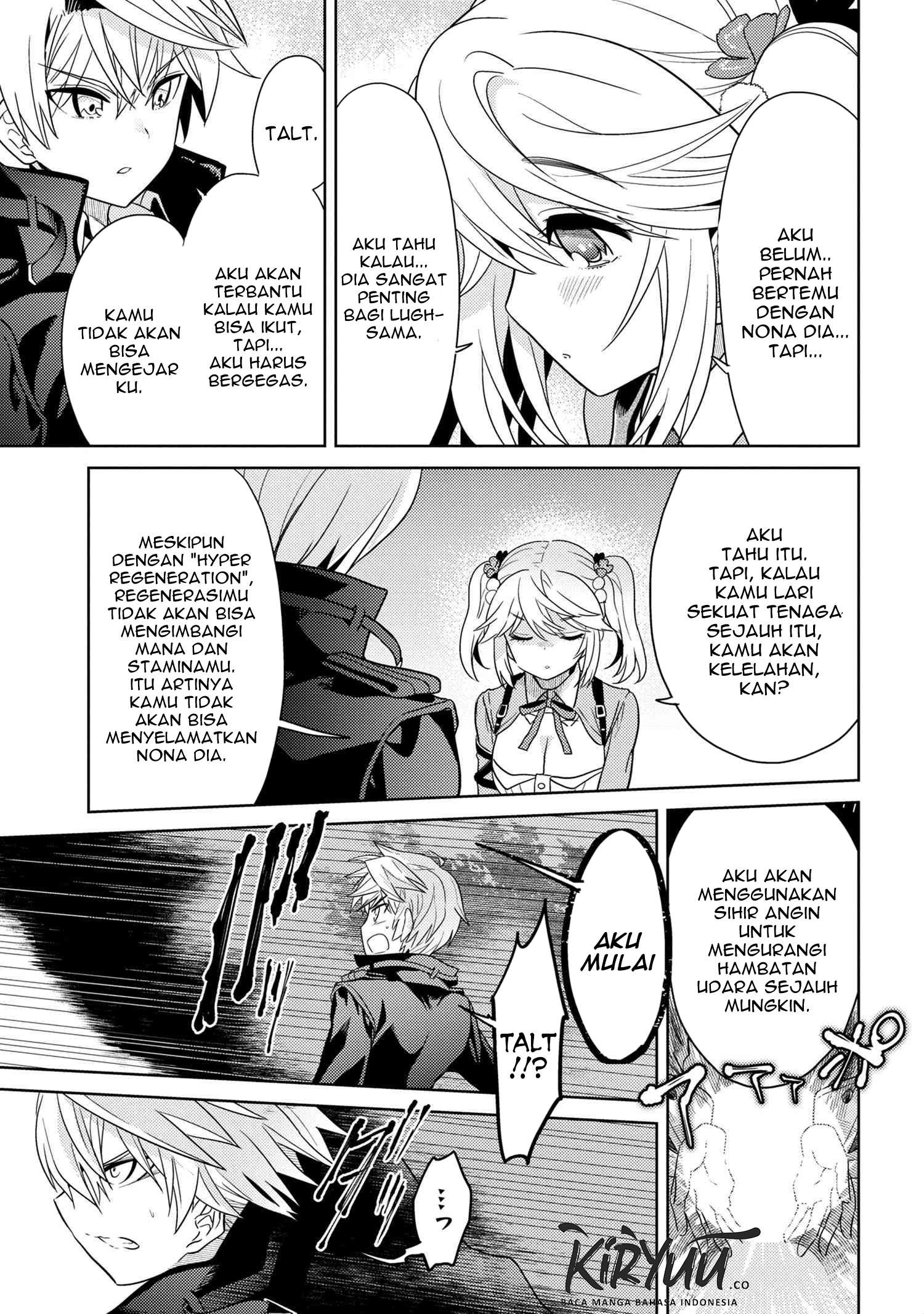 Sekai Saikyou no Assassin, Isekai Kizoku ni Tensei Suru Chapter 7.2 Bahasa Indonesia