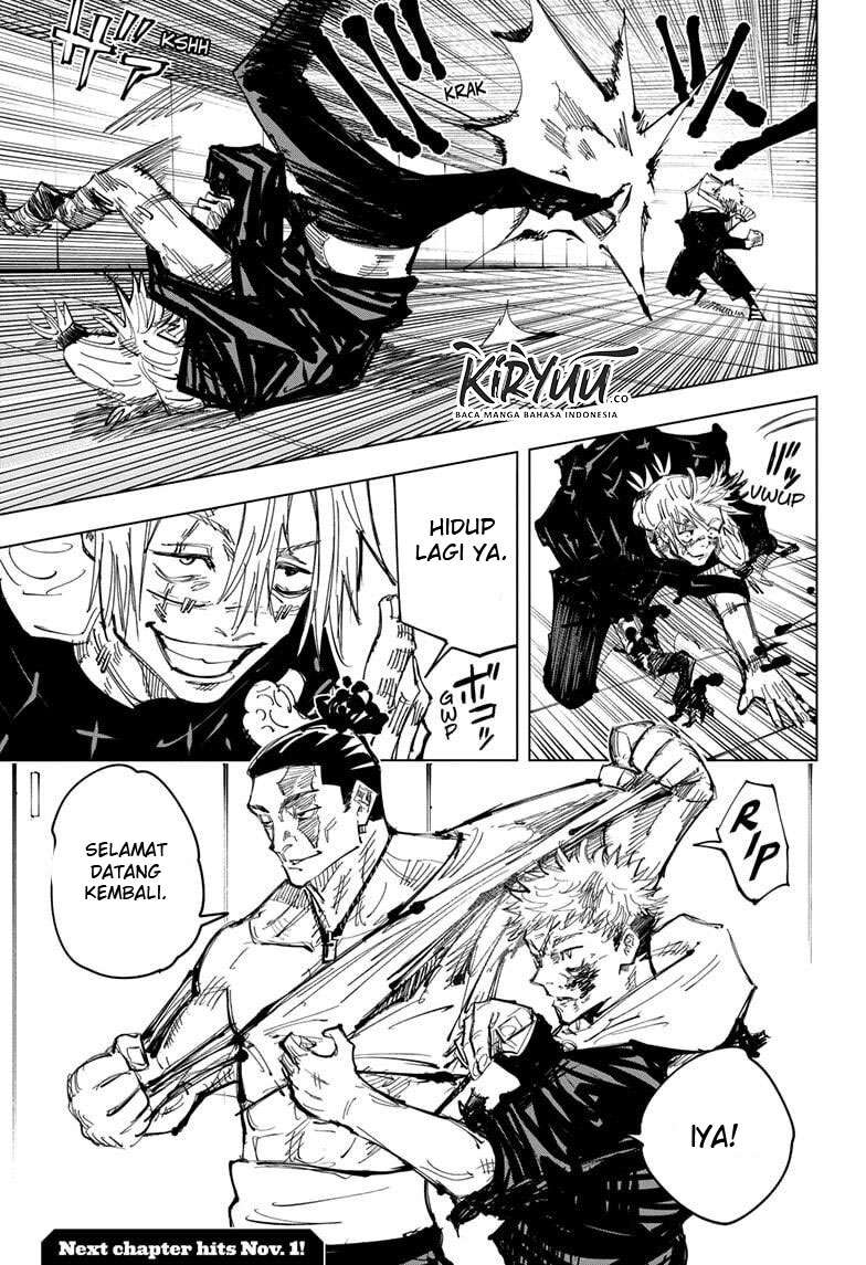 Jujutsu Kaisen Chapter 127 Bahasa Indonesia