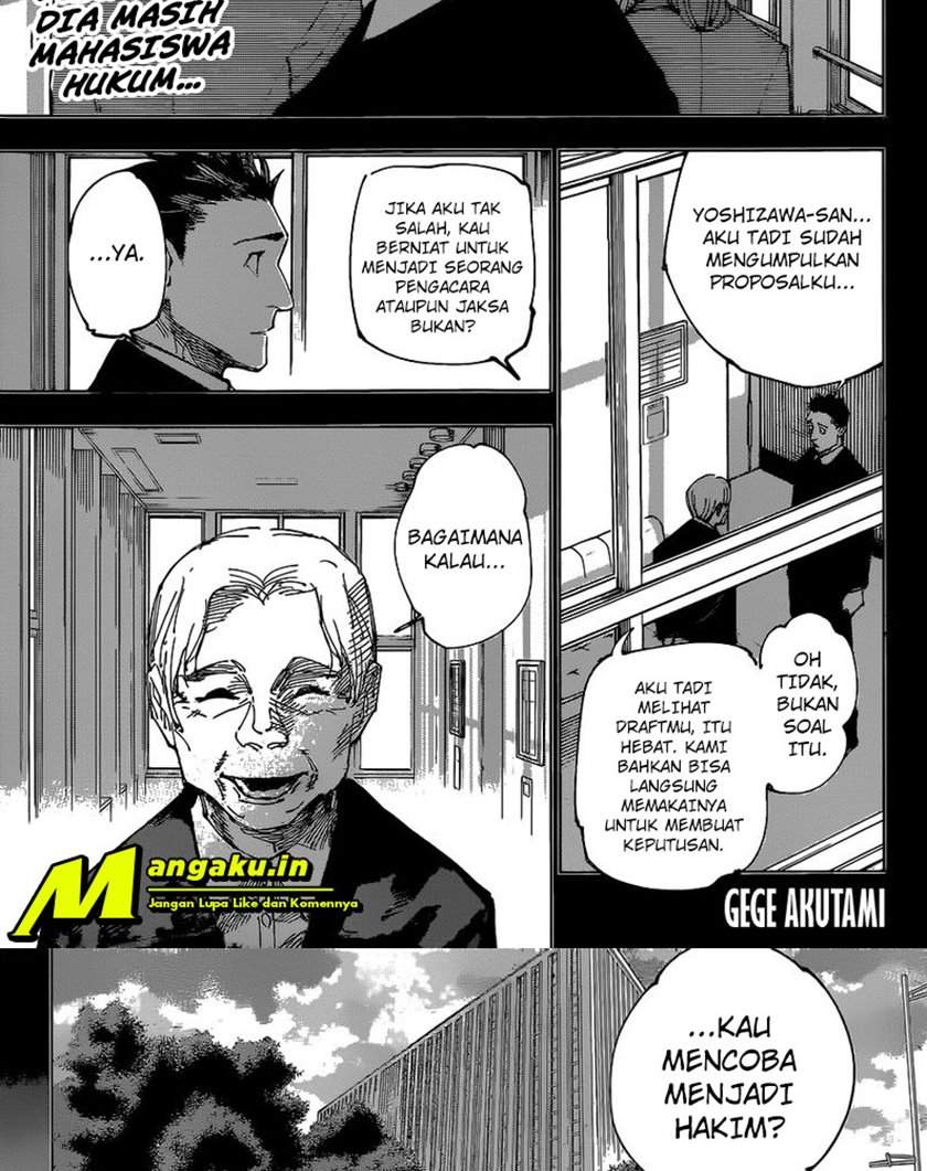 Jujutsu Kaisen Chapter 166 Bahasa Indonesia
