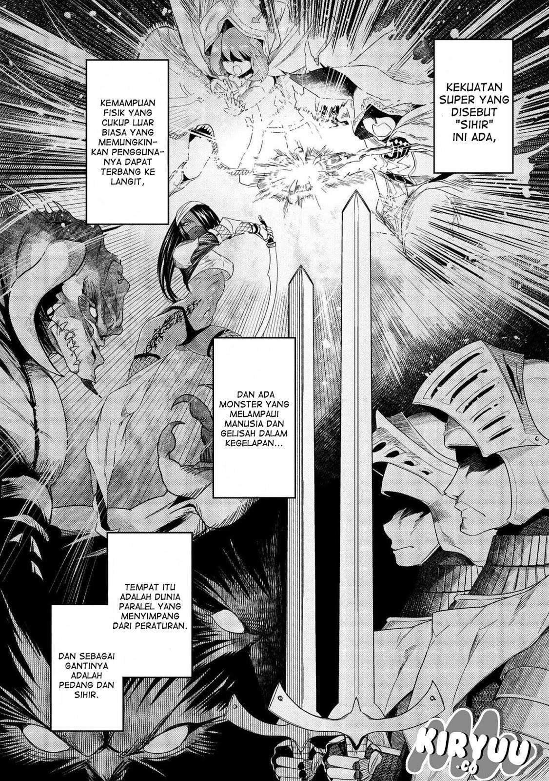 Sekai Saikyou no Assassin, Isekai Kizoku ni Tensei Suru Chapter 01.1 Bahasa Indonesia
