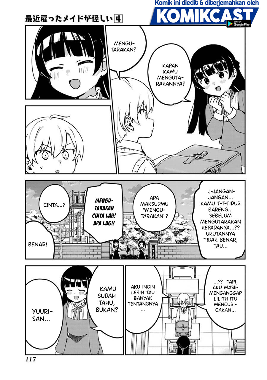 My Recently Hired Maid Is Suspicious Chapter 20 Bahasa Indonesia