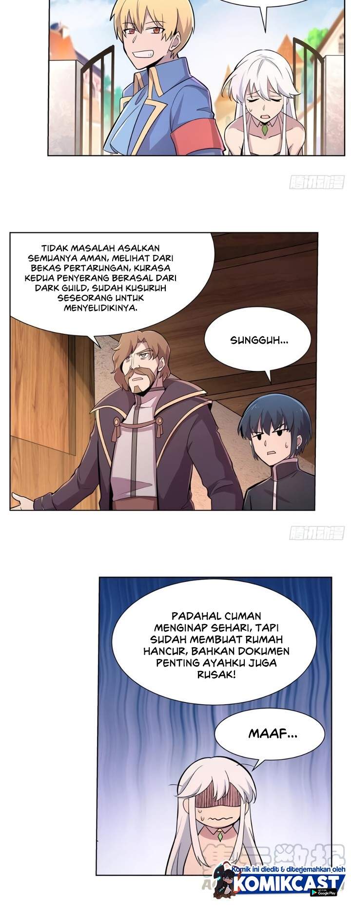 The Demon King Who Lost His Job Chapter 195 Bahasa Indonesia