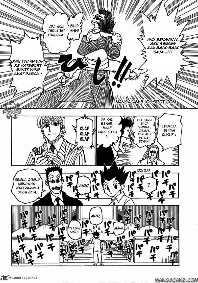 Hunter x Hunter Chapter 334 Bahasa Indonesia