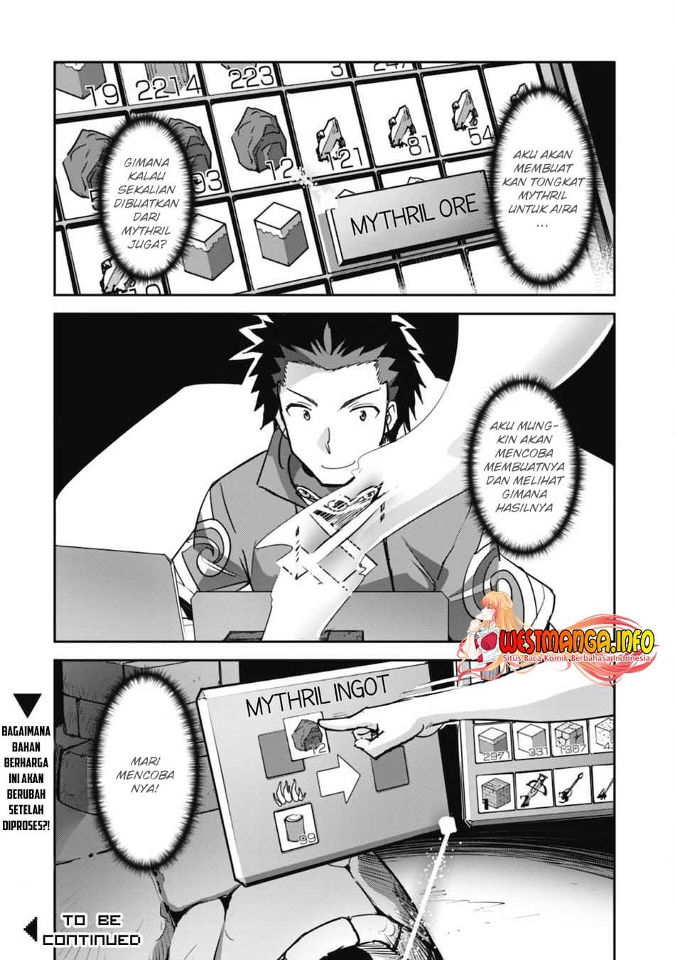 Craft Game no Nouryoku de Isekai Kouryaku!! Chapter 17 Bahasa Indonesia