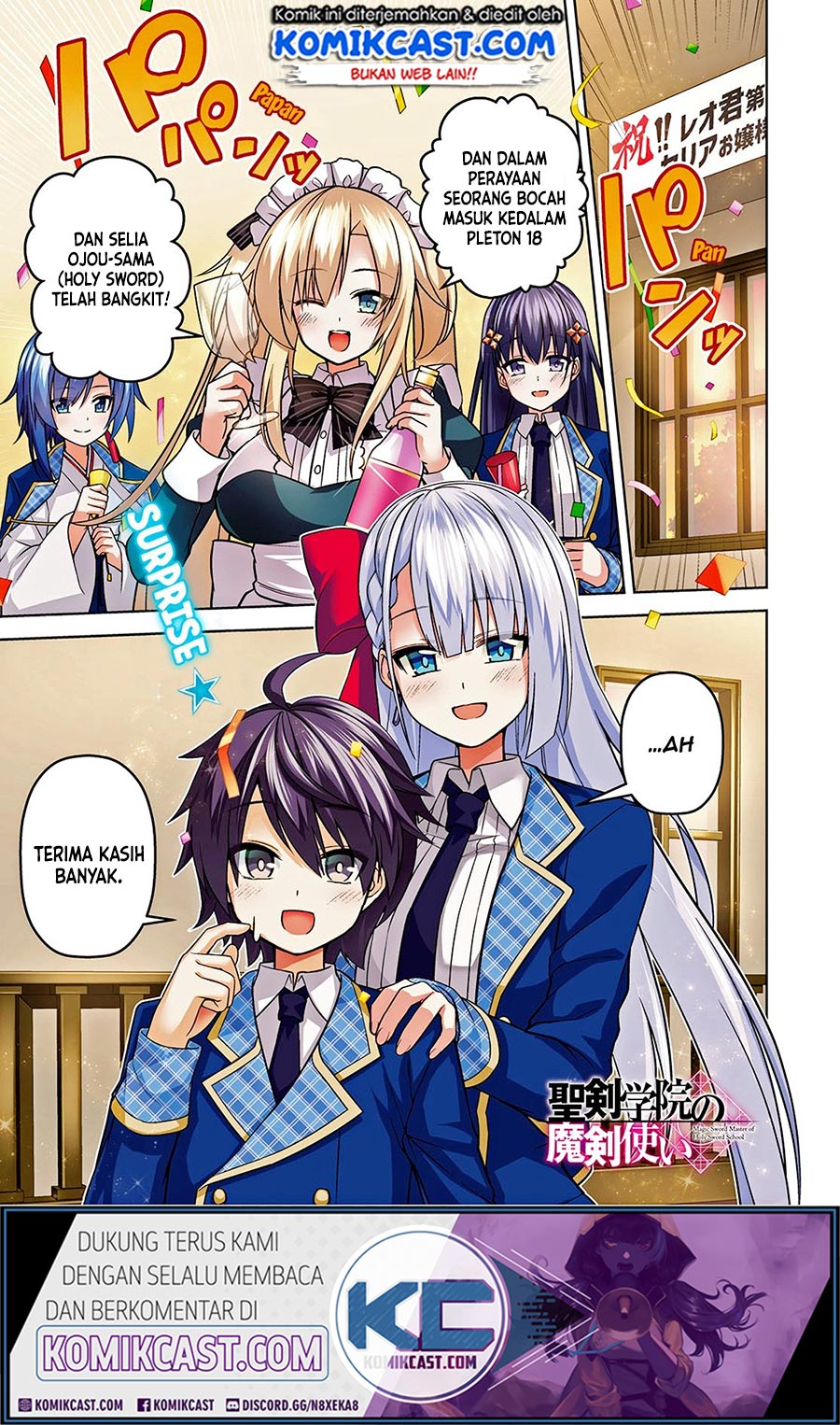 Demon’s Sword Master of Excalibur School Chapter 6 Bahasa Indonesia