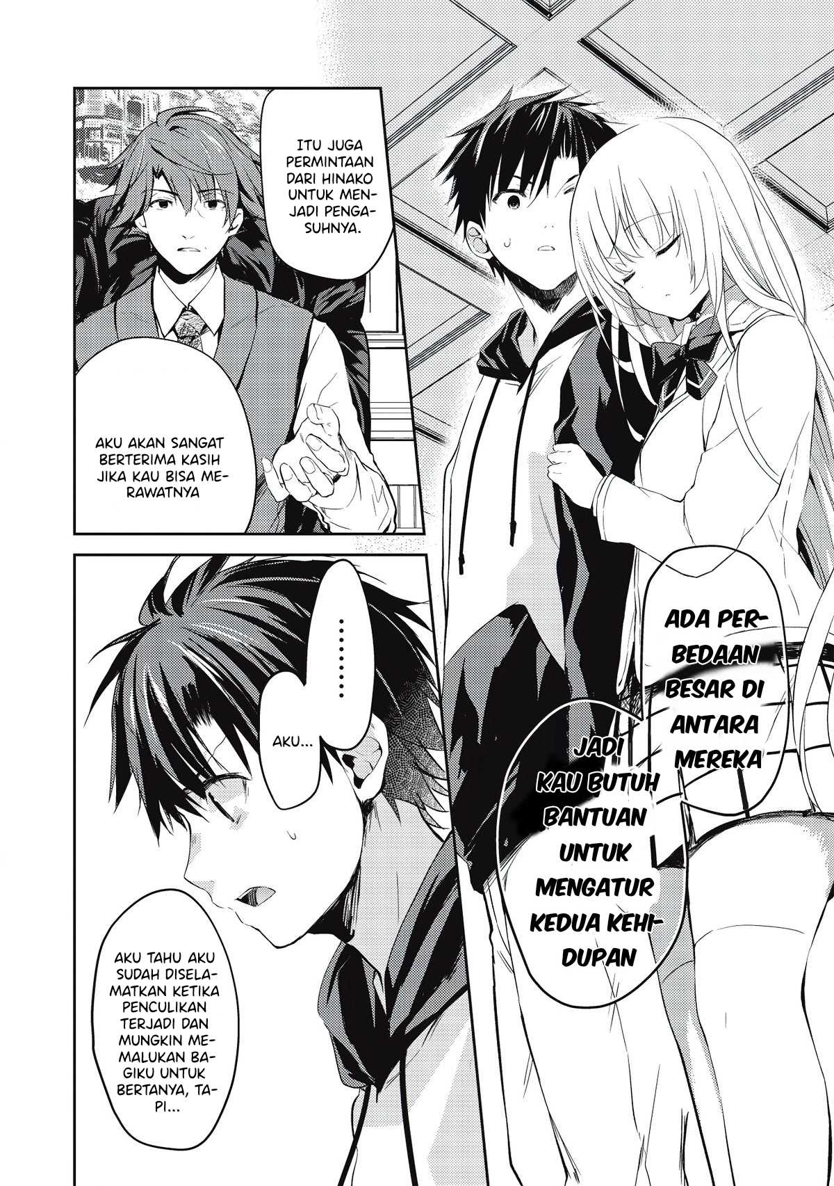 Saijo no Osewa Takane no Hana-darakena Meimon-kou de, Gakuin Ichi no Ojou-sama (Seikatsu Nouryoku Kaimu) wo Kagenagara Osewa suru Koto ni Narimashita Chapter 02.1 Bahasa Indonesia