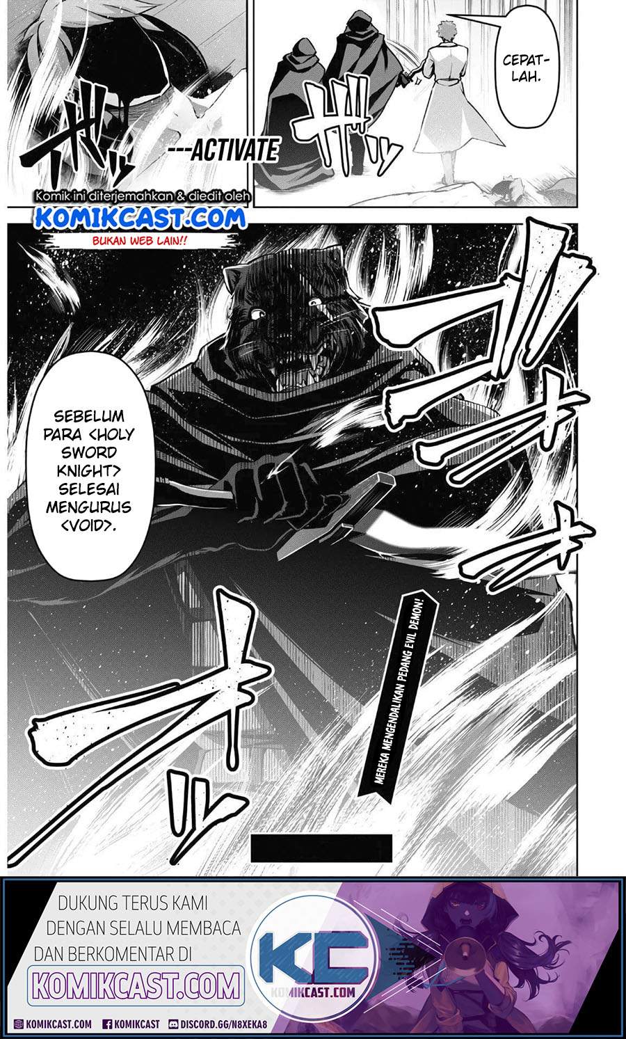 Demon’s Sword Master of Excalibur School Chapter 14 Bahasa Indonesia