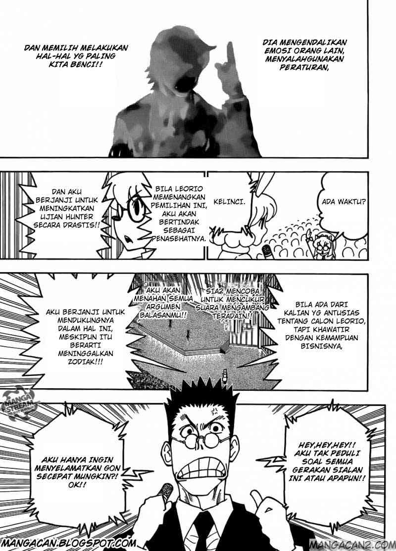 Hunter x Hunter Chapter 334 Bahasa Indonesia