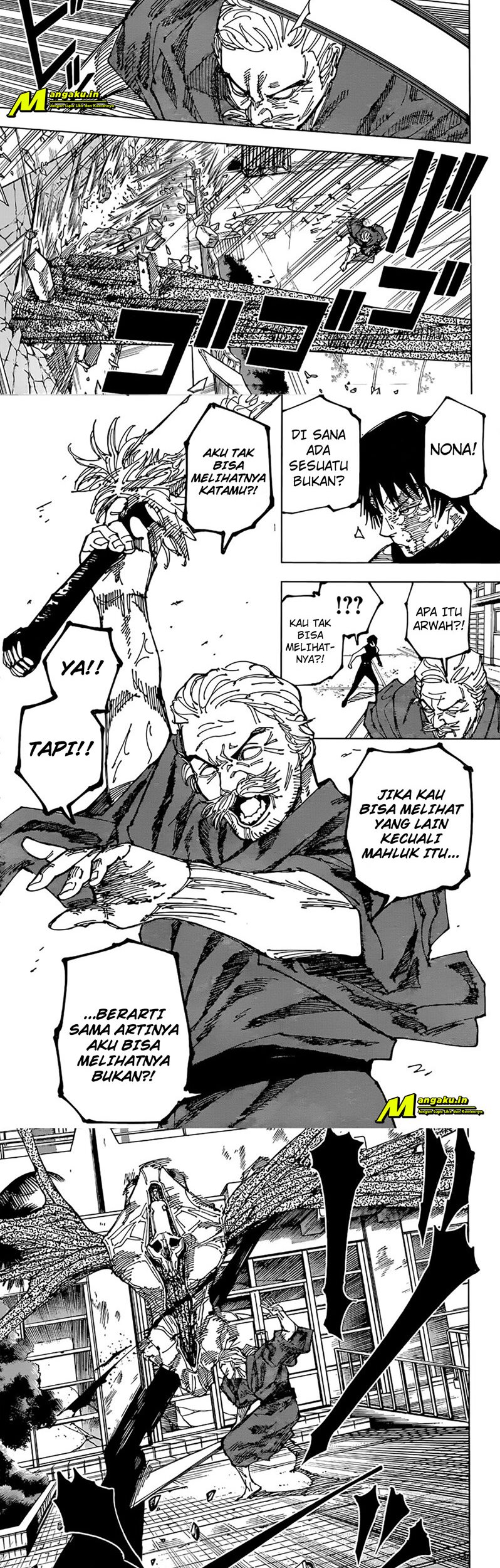 Jujutsu Kaisen Chapter 195 Bahasa Indonesia