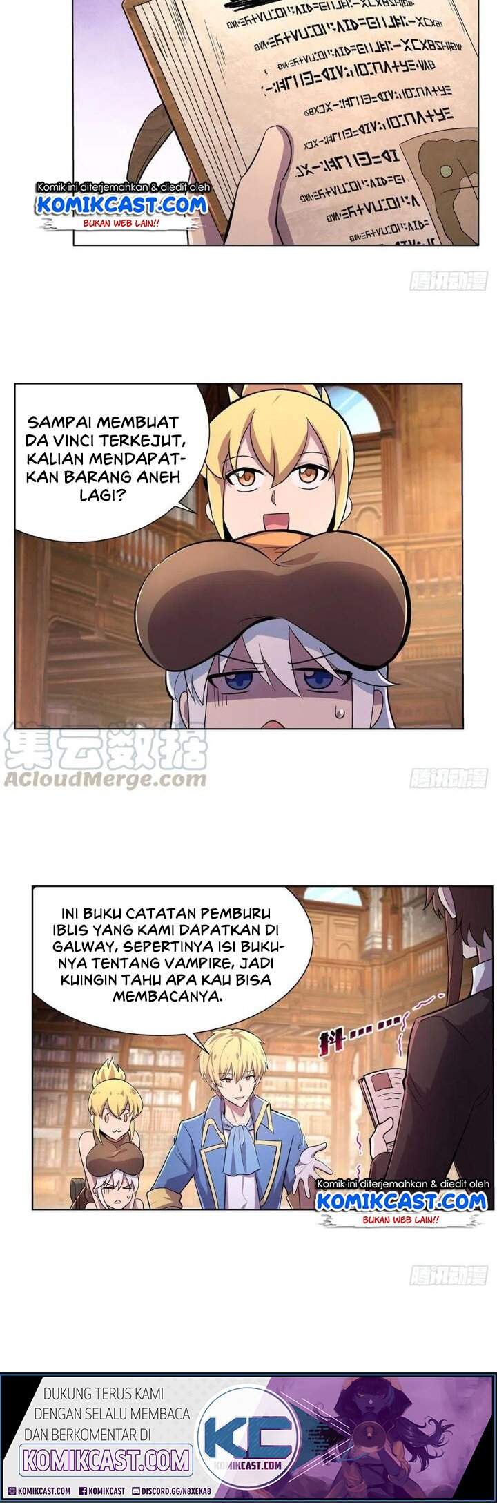The Demon King Who Lost His Job Chapter 201 Bahasa Indonesia