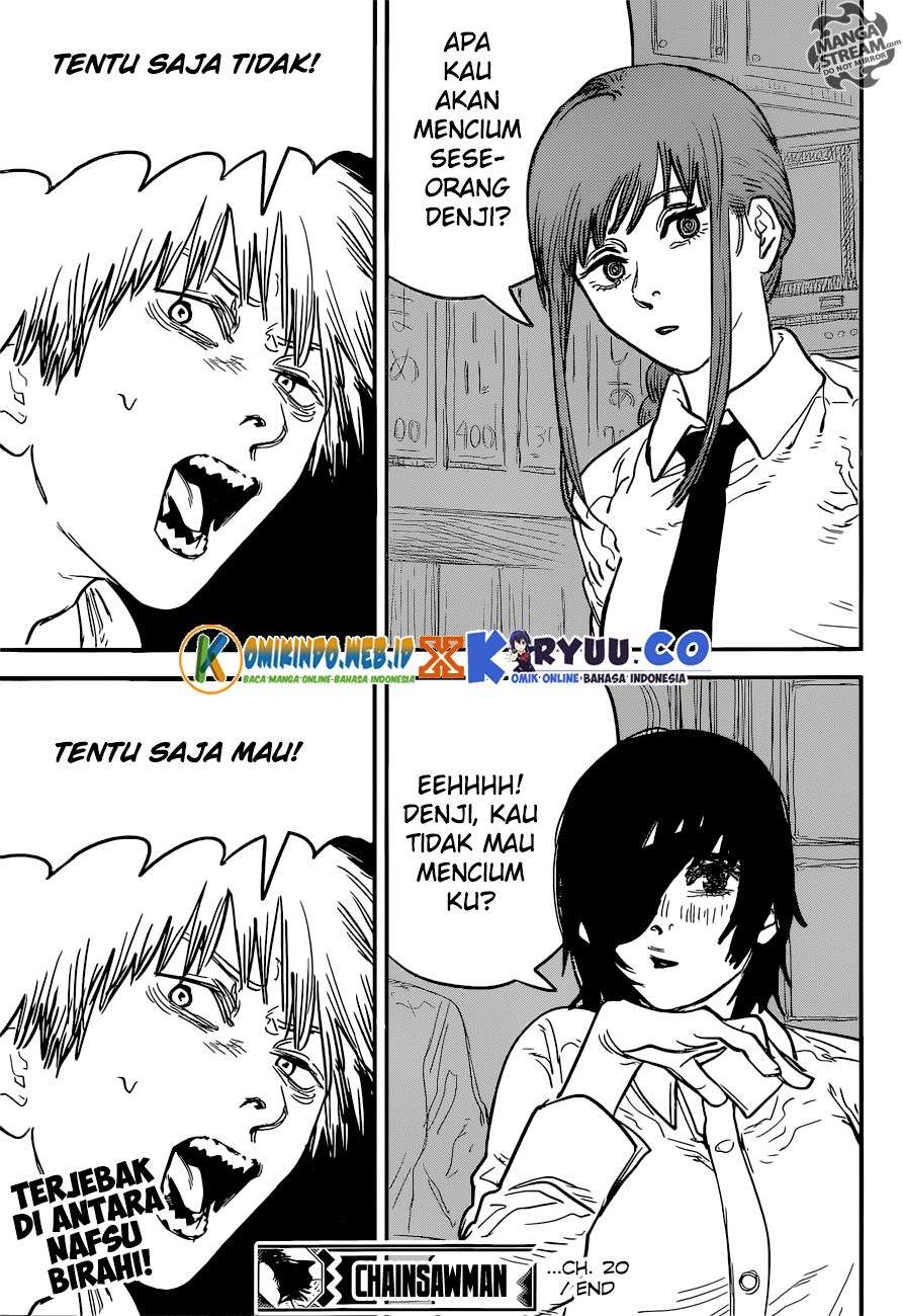 Chainsaw Man Chapter 20 Bahasa Indonesia