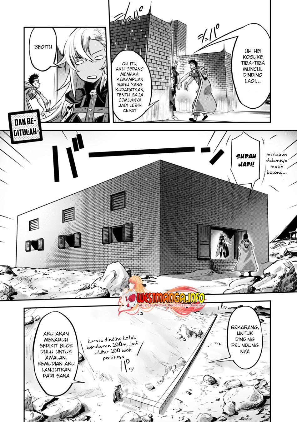 Craft Game no Nouryoku de Isekai Kouryaku!! Chapter 19 Bahasa Indonesia