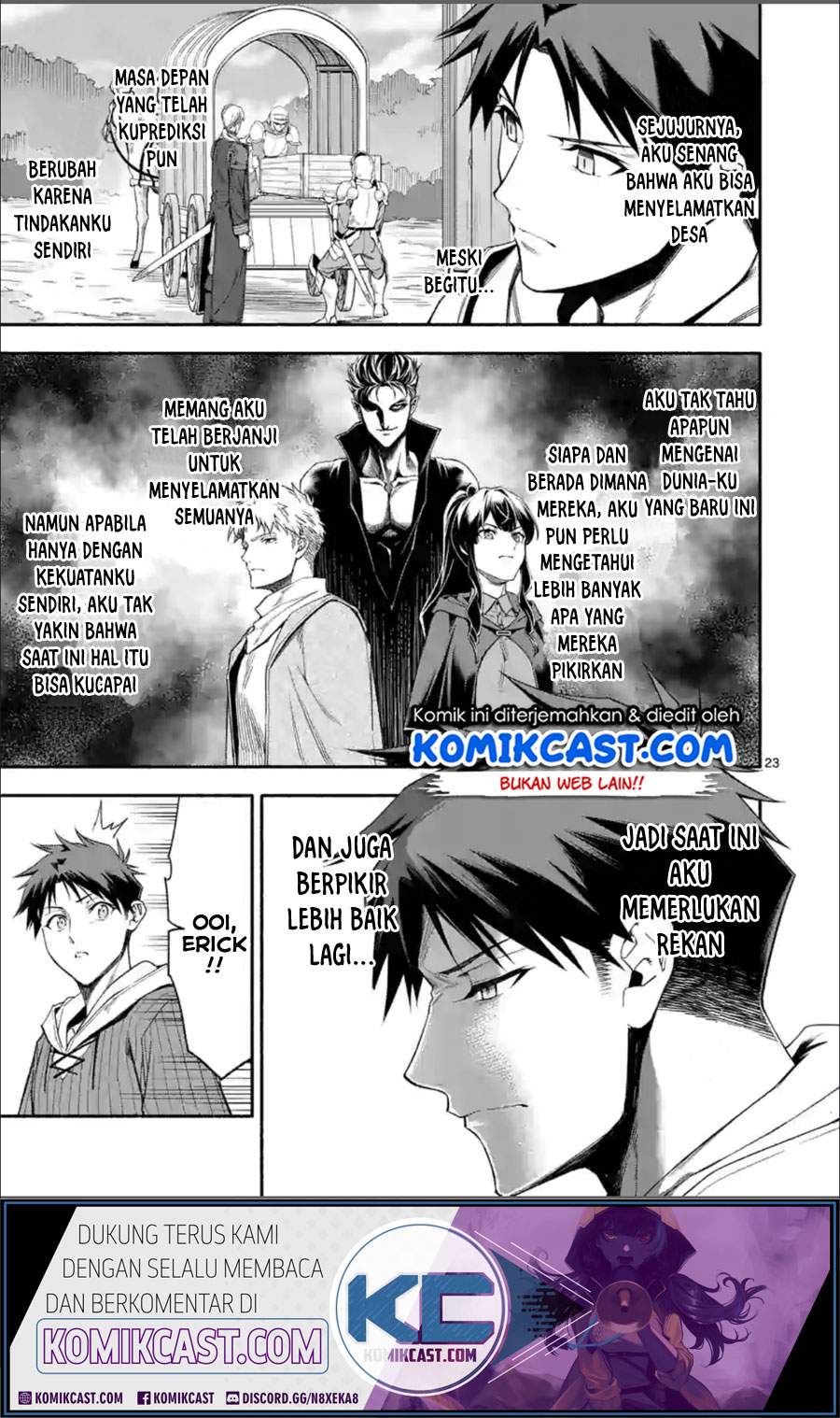 Shi ni Modori, Subete wo Sukuu Tame ni Saikyou he to Itaru Chapter 27.2 Bahasa Indonesia